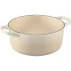 Čuguna katls Le Creuset Signature 24 cm, 4,2 l, Meringue
