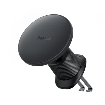 Baseus CW01 automašīnas turētājs ar 15W bezvadu lādētāju iPhone viedtālruņiem, melns