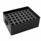 Large Professional Makeup Train Case, black