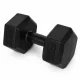 Набор шестигранных гантелей MOVEPRO 2x4 кг, черный