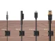 Cable Organizer and Holder Self-Adhesive Wire Clips 10 pcs
