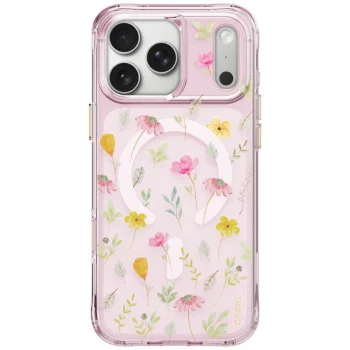 Чехол Uniq Coehl Evie для iPhone 18 Pro Max / 17 Pro Max с магнитной зарядкой, розовый