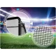Neo-Sport NS-497 futbola vārti 300 x 200 x 90 cm, melni