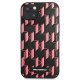 Karl Lagerfeld Monogram Plaque vāciņš iPhone 13 mini, rozā