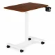 Modernhome Regulējams Portatīvā Datora Galds uz Riteņiem 71x48 cm Brūns