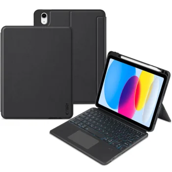 Чехол-книжка Tech-Protect SC Mag Pen с клавиатурой для iPad 10.9" 10th Gen (2022) Черный