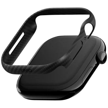 Aizsargvāciņš Uniq Keva Verge Apple Watch 42mm, melns