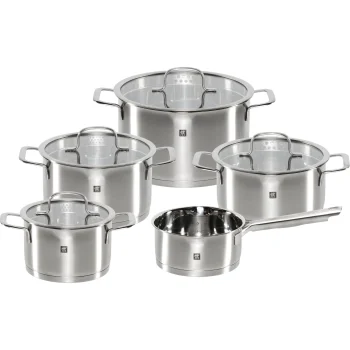 Набор кастрюль ZWILLING TrueFlow, 5 предметов, серебристый