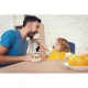 Силиконовый нагрудник Ricokids с карманом, желтый