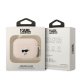 Karl Lagerfeld AirPods Pro Case Silicone Choupette Head 3D Pink