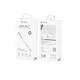 Devia EC608 USB-C uz 3.5mm audio adapteris Balts