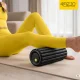 Masāžas rullis ar rievām 4FIZJO 30 x 15 cm EPP putas melns
