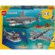 LEGO Creator 31381 Fierce Shark with a Treasure Chest