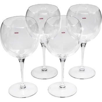 Alessi Mami-XL sarkanvīna glāžu komplekts 4 gab. SG119/0S4, 650 ml