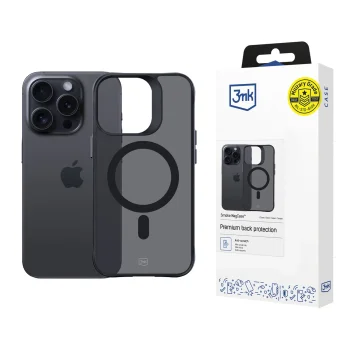 Apple iPhone 13 Pro Max 6.7'' 3MK Smoke MagCase Clear Case Cover | Чехол Кейс Бампер Обложка...