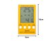 Digitālais termometrs un higrometrs ar zondi LCD displejs, dzeltens-balts
