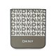 DKNY Repeat Pattern Bottom Stripe vāciņš Samsung Galaxy Z Flip 6, Brūns