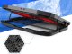 Klēpjdatora dzesēšanas spilventiņš ar LED regulējams USB pieslēgvietu | adjustable laptop cooling pad with port