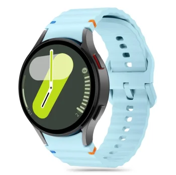 Силиконовый спортивный ремешок Tech-Protect для Samsung Galaxy Watch 4 / 5 Pro 6 7 FE -...