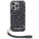Karl Lagerfeld iPhone 16 Pro Max Case Zebra With Cord, Purple