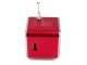 Portable Wireless Speaker with FM Radio and Bluetooth, Red