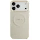 Guess Peony Hot Stamp MagSafe maciņš iPhone 17 Pro Max – bēšs | Phone Case Cover