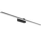 LED sienas lampa gaisma virs vannas istabas spoguļa 60cm, Melns | Over the Mirror Lamp Light for Bathroom