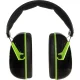 uvex K1 Earmuffs Hearing Protection, 28 dB, Black/Green