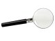 Classic Magnifying Glass with Metal Frame, 60mm, Silver/Black