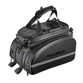 Rockbros A6-6 Bicycle Trunk Bag, 35L, Black