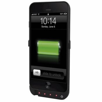 Ferrari Черный чехол-аккумулятор для iPhone 6/6S