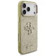 Чехол Guess Fixed Glitter Big 4G с металлической рамкой для iPhone 17 Pro Max,...