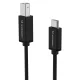 Кабель Wozinsky WKDDY2S USB-C - USB-B 2м, черный