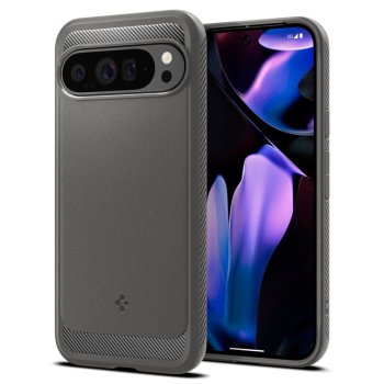 Spigen Rugged Armor case for Google Pixel 9 Pro XL - gray