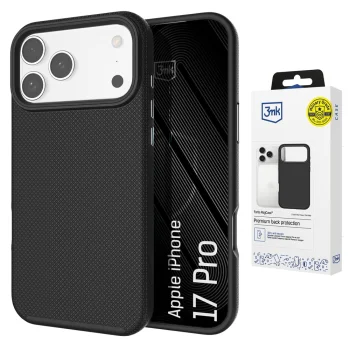 Чехол 3mk Fortis MagCase для iPhone 17 Pro, черный