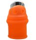 Thumb protector with knife and 5 finger guards, orange