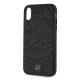 Кожаный чехол Mercedes Twister для iPhone Xr - Черный