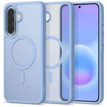 Tech-Protect Magmat MagSafe vāciņš priekš Samsung Galaxy A57 5G, Matte Blue
