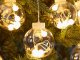 Christmas Curtain, Garland Lights, 138 LED, IP44, Warm White