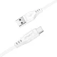 Acefast USB uz USB Type-C kabelis 3A 1.2m, Balts