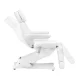 Sillon Classic elektriskais kosmetoloģiskais krēsls ar 3 motoriem, balts