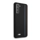 BMW Samsung Galaxy S21+ Case Silicone Stripes M Collection, Black