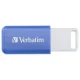 USB-флешка Verbatim DataBar, 64 ГБ, USB 2.0, синяя