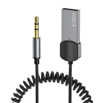 Tech-Protect UltraBoost Bluetooth Audio Adapter 3.5mm Jack, Gray