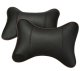 Car Headrest Pillows, 2 pcs, Black