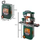 Kruzzel 00024648 rotaļu instrumentu galds un koferis 3-in-1