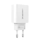 Сетевое зарядное устройство Wozinsky WLS-20W, 20 Вт, USB-A и USB-C, с кабелем USB-C...
