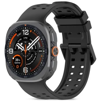 Ремешок для Samsung Galaxy Watch Ultra 47mm Tech-Protect Silicone Air, черный