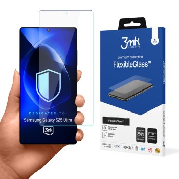 Гибридное защитное стекло 3Mk Protection FlexibleGlass для Samsung Galaxy S25 Ultra