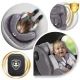 Детское автокресло Nukido Prestige Line, 0-36 кг, Isofix, серое
